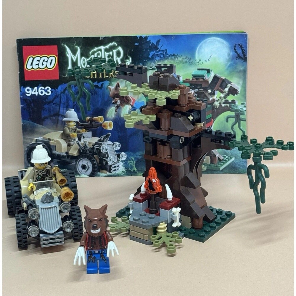 LEGO Monster Fighters 9463 The Werewolf 243 pcs COMPLETE w/ Instr no Box (Bx HW)